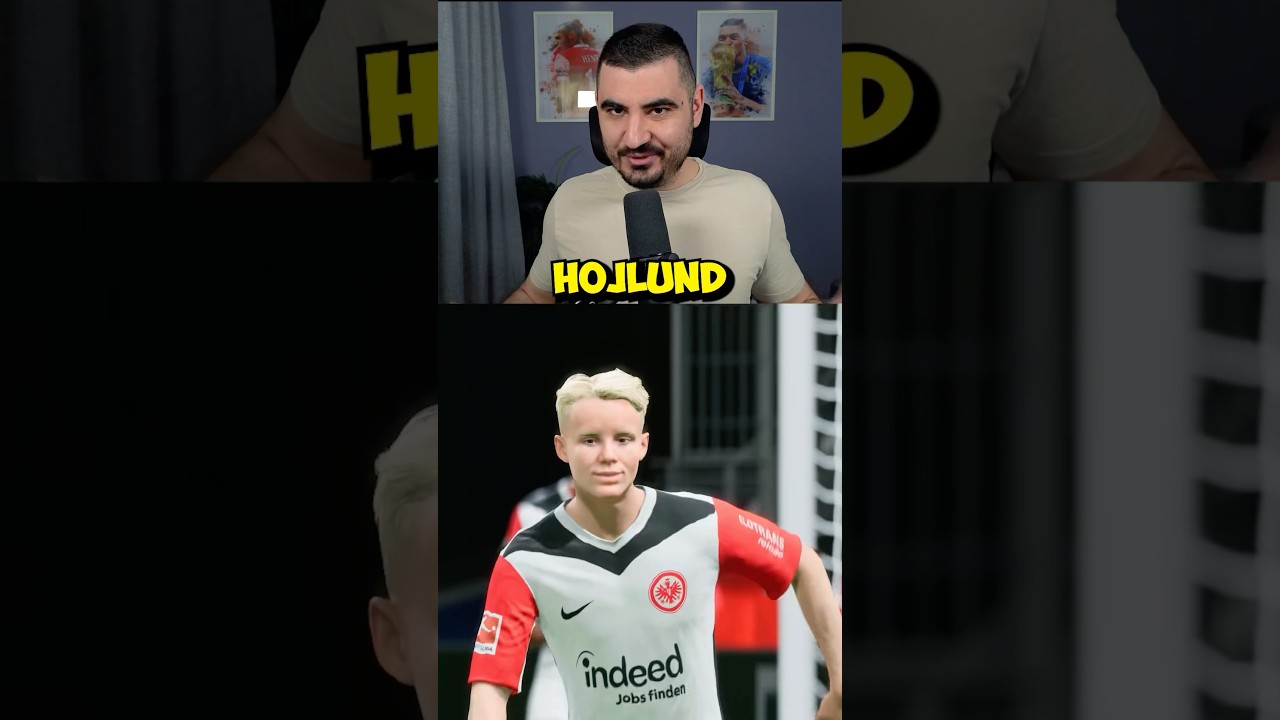 Oscar Hojlund Is Very Good Midfielder on FC25 Career Mode! 🔥