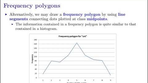 [Statistics] Lecture 2: Descriptive Statistics (1) #2 Quantitative data graphs