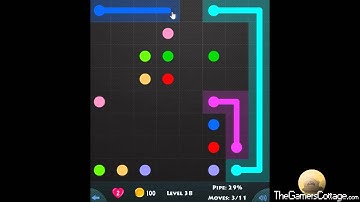 Flow Game Level - 338 [8x8] Mania Connect the Dots