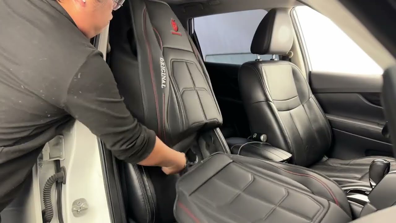 XIANGTA Installation Guide for Universal Car Seat Covers