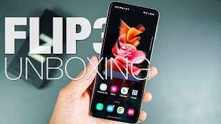 GALAXY Z FLIP 3: Unboxing and First Look!