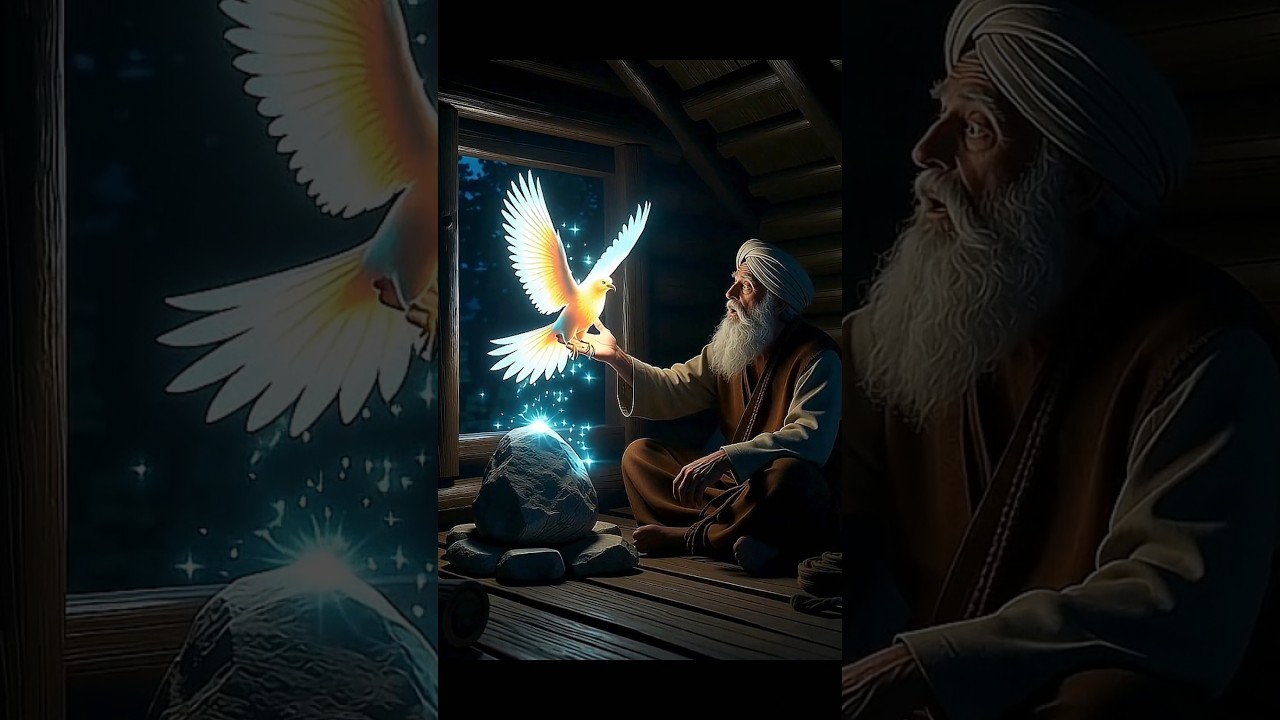 The bird and woodcutter are beautiful story 