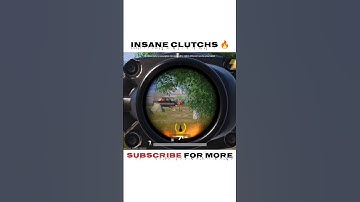 INSANE CLUTCHS 🔥 | BGMI HIGHLIGHT MOMENTS | AKM SPRAY #bgmi #shorts