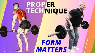 How to do The Perfect Barbell Row | Bent Over Rows