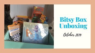 Bitsy Bump Box Unboxing || Subscription || Oct 2019