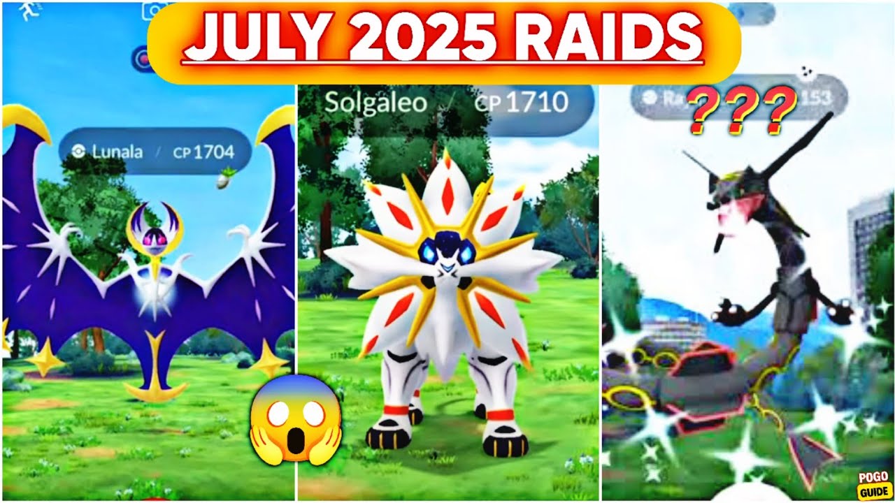 July 2025 Pokémon GO Raids: Legendary, Mega & Shadow Breakdown!