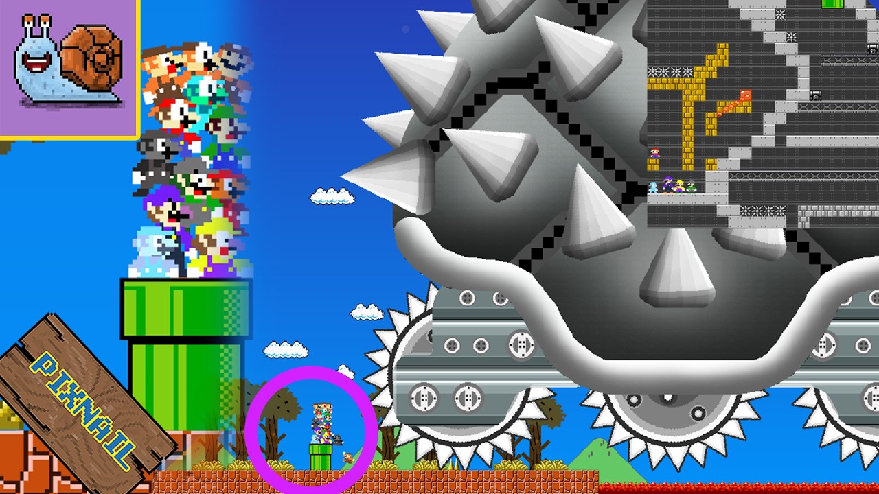 Mario Super Power Escape, Titan Shell, Maze Mayhem (Surprise