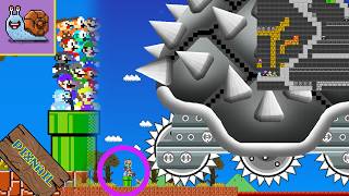 Pixnail Mario Super Power Escape, An Shell, Maze Mayhem Surprise Ending Animation