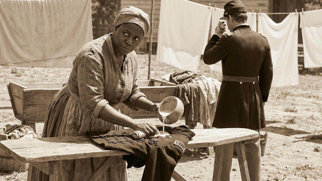 LA ESCLAVA LAVANDERA que almidonó el uniforme militar con SAVIA DE MANZANILLO: ¡Los Ojos Blancos!