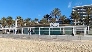 Playa de Palma, Mallorca. Strand und Hotels. Platja de palma, Can Pastilla