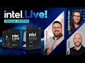 World First Intel Core Ultra Live PC Build and Celebration