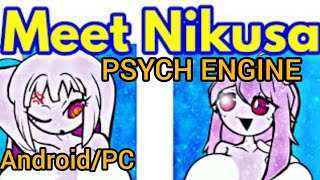 FNF Nikusa mod play online - Meet Nikusa Friday Night Funkin