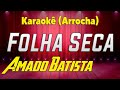 Amado Batista Folha Seca (arrocha) Karaokê