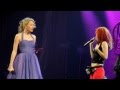Taylor Swift and Hayley Williams of Paramore sing "That's What You Get"