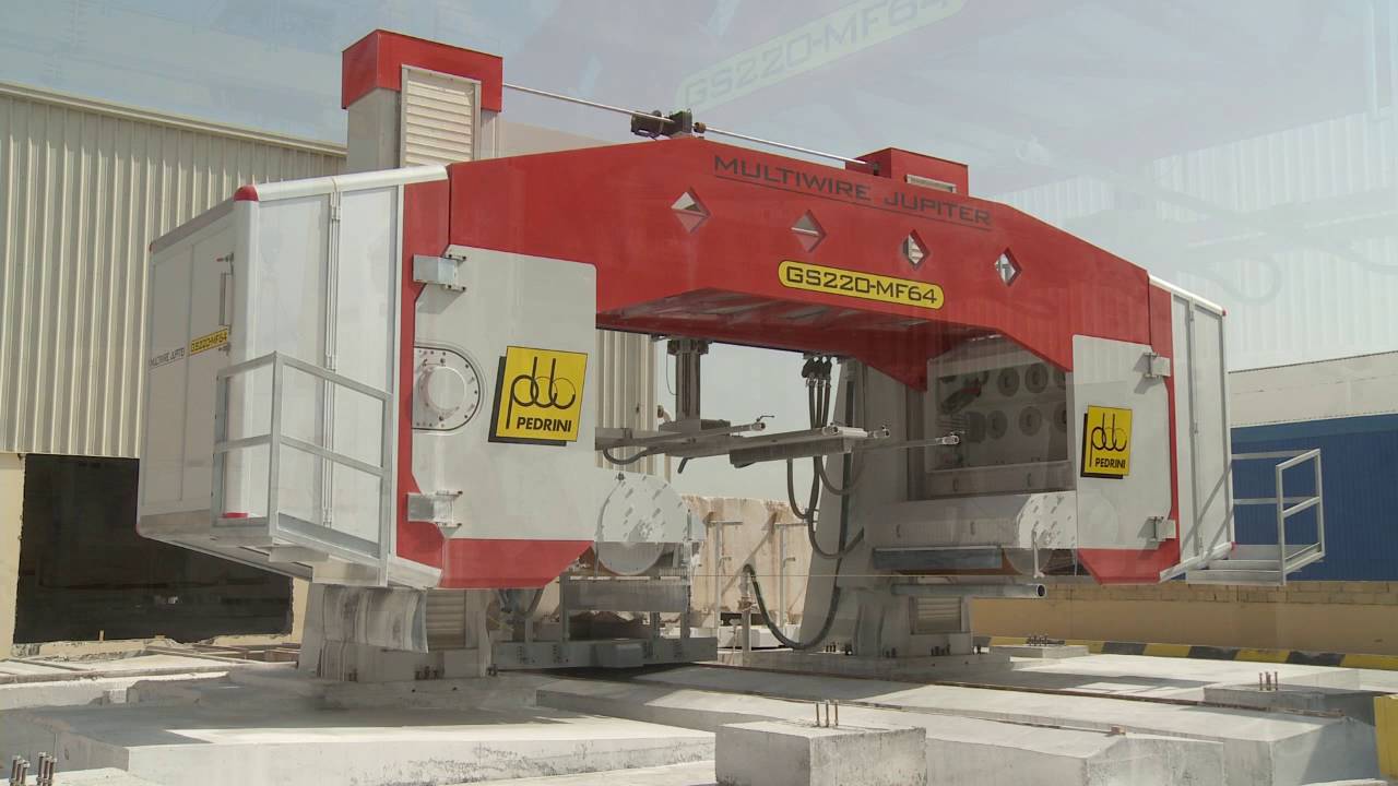 PEDRINI SPA - MULTIWIRE MARBLE GS220 - MULTIFILO MARMO GS220 - YouTube