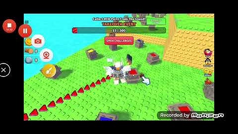 I completed the takeover event in build an island