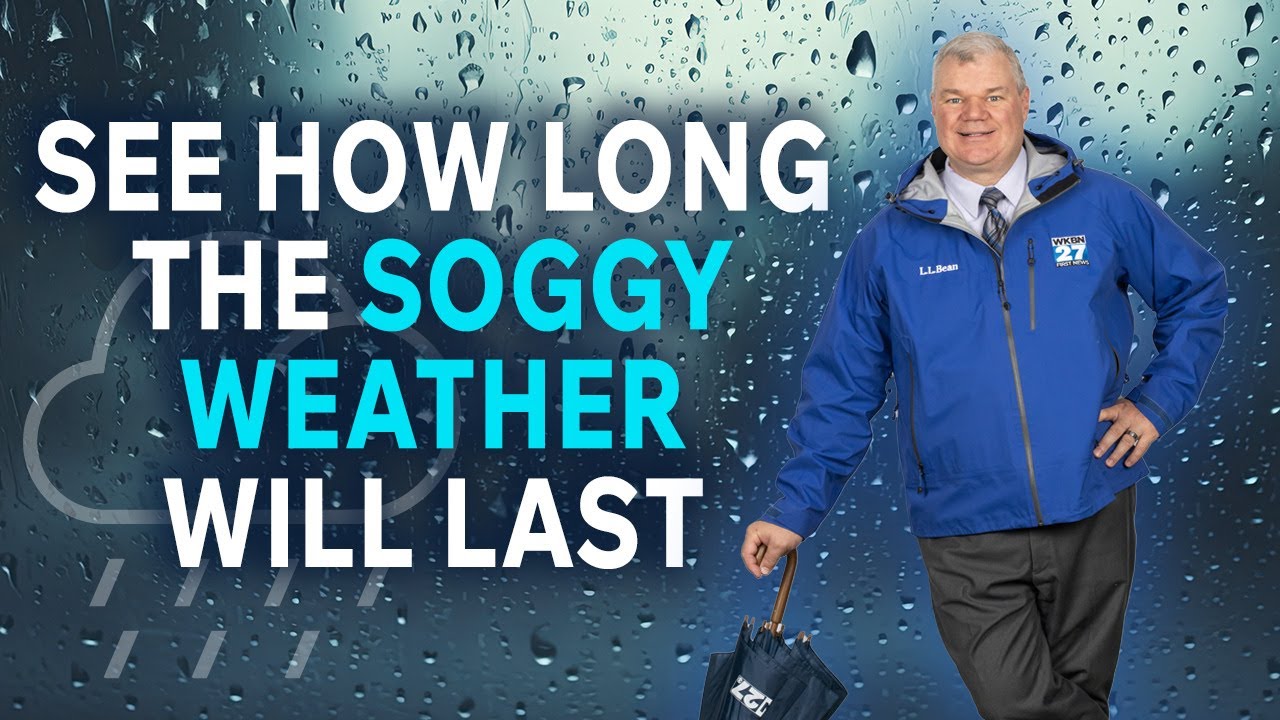 Waves of rain stay in the weather forecast - YouTube