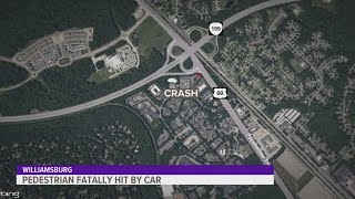 Pedestrian struck, killed in Williamsburg crash