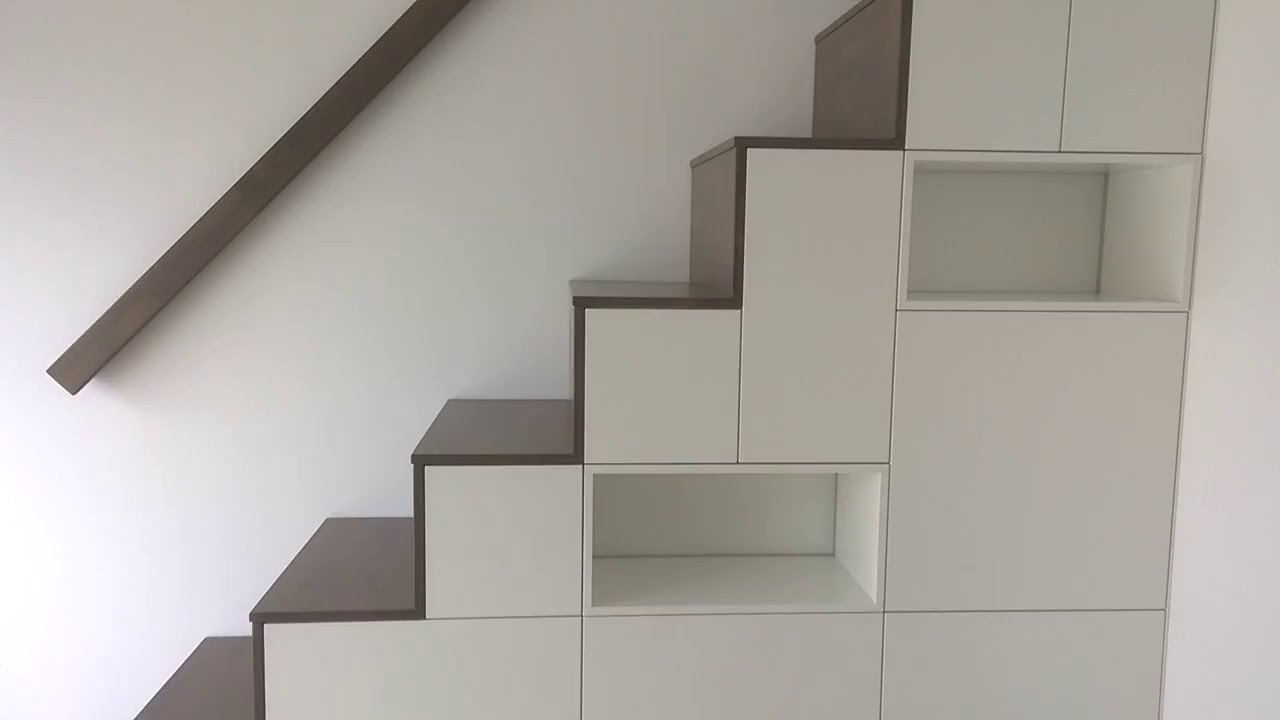 Möbeltischlerei sekulum schrank mit treppe 2016/05 youtube