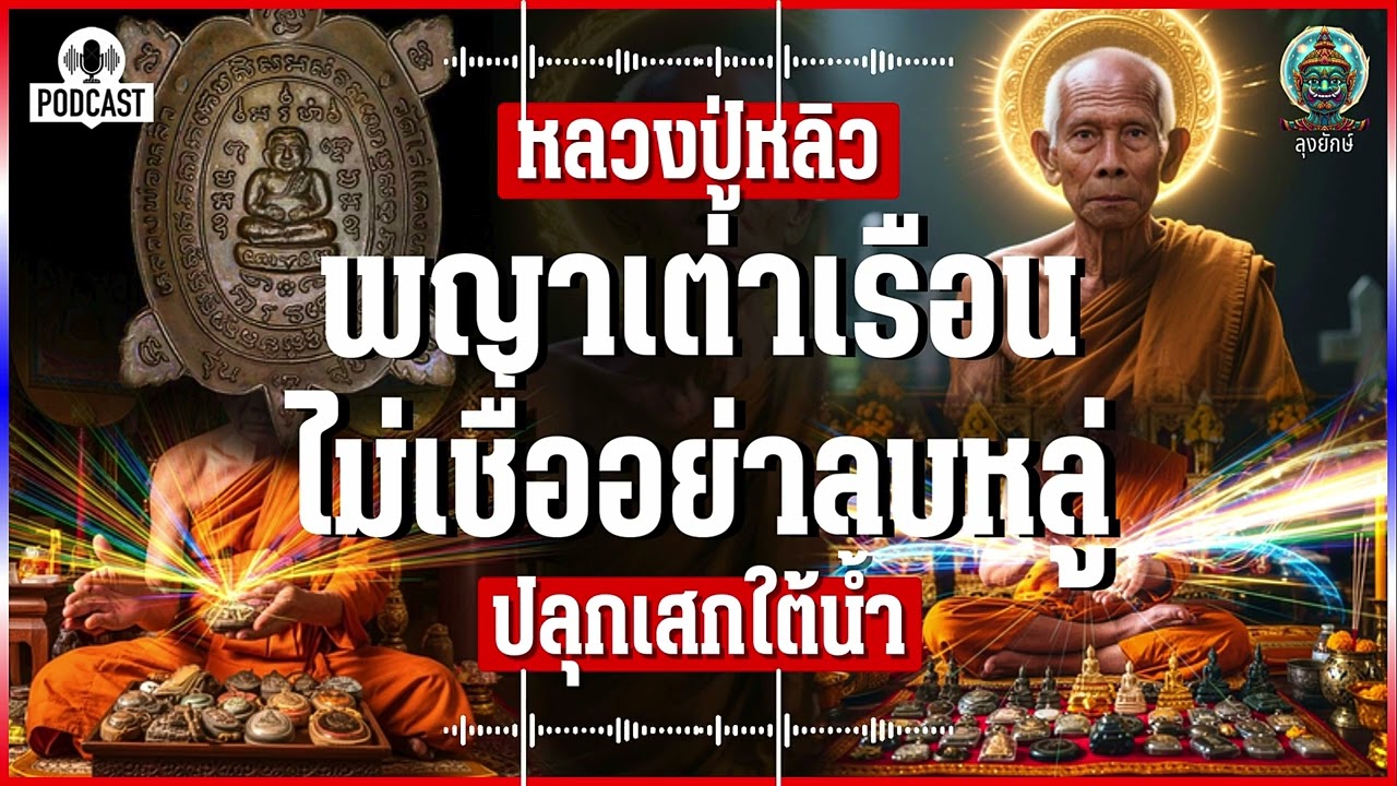 หลวงปู่หลิว เปิดตำนาน พญาเต่าเรือนเรียกทรัพย์ ทำพิธีปลุกเสกใต้น้ำ พระผู้พลิกชะตาคนจน! | ลุงยักษ์