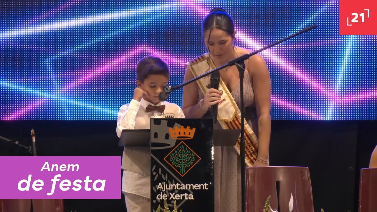 Anem de Festa: Proclamació de Pubilles i Hereus i Pregó de Festes de Sant Martí de Xerta
