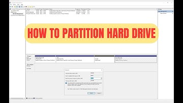 How to Create Disk Partition on Windows 7, 8, 10 and 11 | Partition Hard Drive