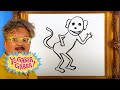 How to draw a Monkey | 1 Hour of Yo Gabba Gabba!  | Yo Gabba Gabba | WildBrain Zigzag