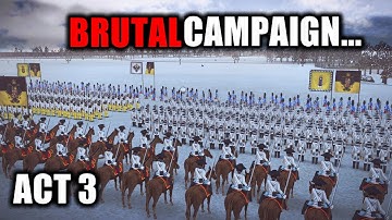 STREAM ENDS IF I LOSE - (Act 3) Master of Command Austrian Brutal Campaign
