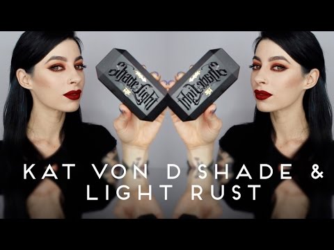 All Kat Von D Beauty Makeup Tutorial Feat Shade Light Eye Contour All Kat Von D Beauty Makeup Tutorial Feat Shade Light Eye Contour Quad In Rust
