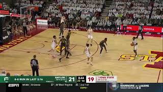 Iowa State Men's Basketball Highlights vs. Baylor - February 7, 2026