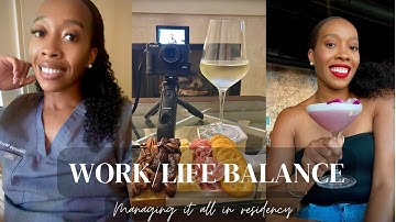 Vlog: How to Maintain a Work/Life Balance In Residency + Study With Me