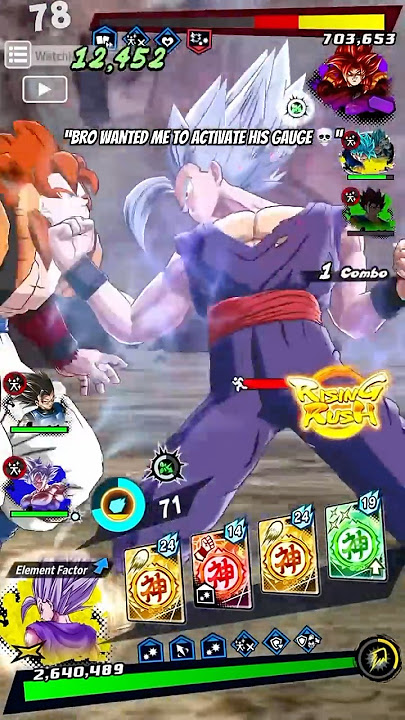 ULTRA SSJ4 GOGETA WORST NIGHTMARE 💀 | DRAGON BALL LEGENDS #dbl #dragonballlegends #dblegends