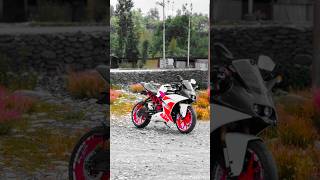 Ktm duke 390 couple riding 🩵💥 Duke 390 modified look 🔥👀 #ytshorts #ktmmotorcycle #ktmrc200