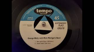 Video thumbnail of "George Melly with Mick Mulligan's Band - Blue spirit blues/Death letter (1956)"