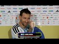 LIONEL MESSI, TRAS EL TRIUNFO ANTE AUSTRIA: "ESTE GRUPO DISFRUTA DE PODER DARLE ALEGRÍAS A LA GENTE"