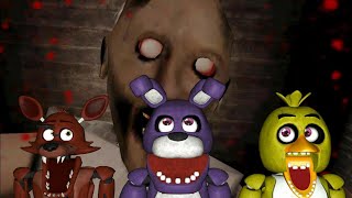 BONNIE CHICA AND FOXY PLAYS: Granny Part 5 || THE END OF GRANNY FOR ANIMATRONICS screenshot 3