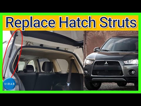 How to Replace the Trunk Struts/Hatch Support/Liftgate Struts on Mitsubishi Outlander (2010-2013) How to Replace the Trunk Struts/Hatch Support/Liftgate Struts on Mitsubishi Outlander (2010-2013)