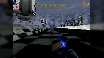 WipEout XL (WipEout 2097) Title Screen & Demo Mode - PlayStation NTSC-U/C 60fps