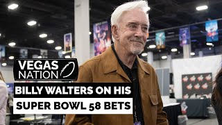 Legendary sports bettor Billy Walters on what he'd wager for Super Bowl 58