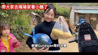 #88：大家期待了嗎？今天帶大家去陽陽家看小鵝了。感謝Gunawan哥贊助的水果喔！#越南蔥蔥#越南蔥蔥直播間