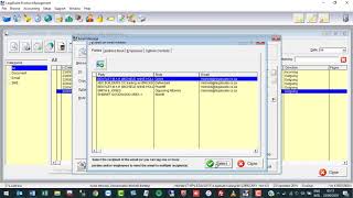 Matters – The DOCUMENT LOG screen Part 5 – Emailing documents screenshot 5