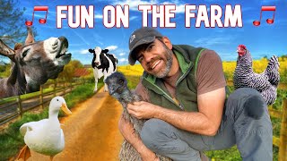 Sing and Dance with Real Live Farm Animals! 'The Farmer in the Dell' (Cog Hill Version)