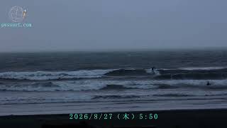 26/8/27（木）お倉ヶ浜波情報 - YouTube