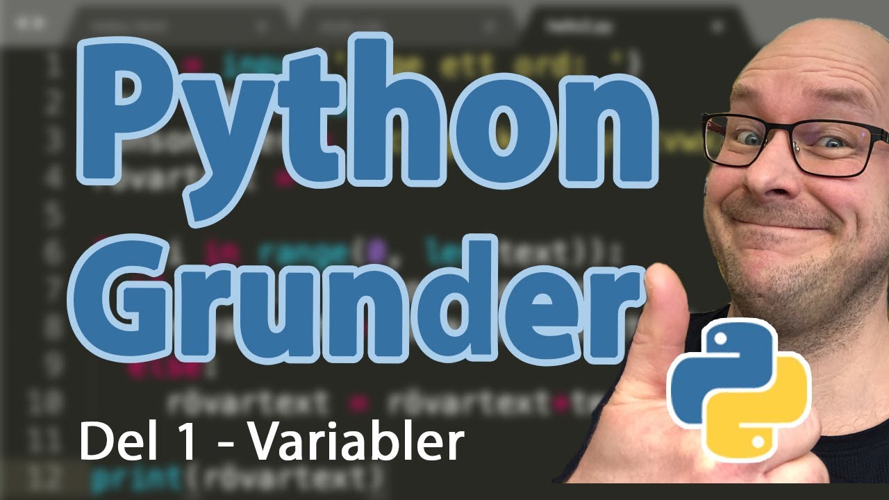  Update Python - Grunder - Del 1 - Variabler och listor