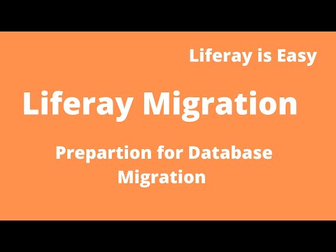 Liferay Migration Tutorial 01 - How to migrate Liferay 6 2 to Liferay DXP 7.2??