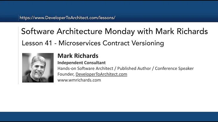 Lesson 41 - Microservices Contract Versioning