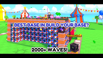 BEST BASE FULL TUTORIAL in BUILD YOUR BASE! Roblox (Build Your Base)