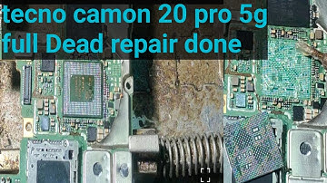 Tecno camon 20 pro Full dead solution 💯% working @mobiletechrkvishwa