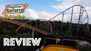 Expedition GeForce Review - Holiday Park Plopsa - Intamin Mega Rollercoaster