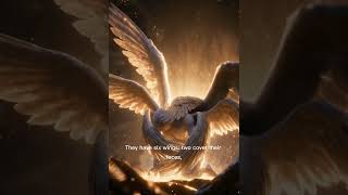 The Seraphim — closest to the Throne, praising the Creator. #UnseenRealm #BiblicalAngels #AIVideo
